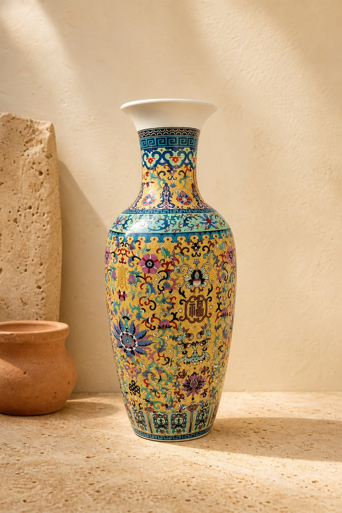 Vase Design Méditerranéen Céramique