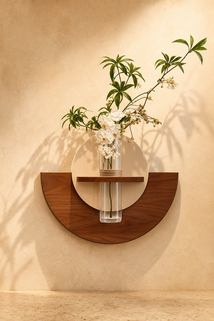 Étagère Murale Déco avec Vase